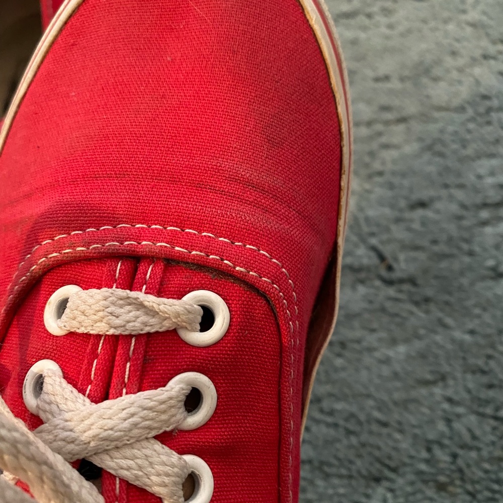 Red Vans - Picture 5 of 6